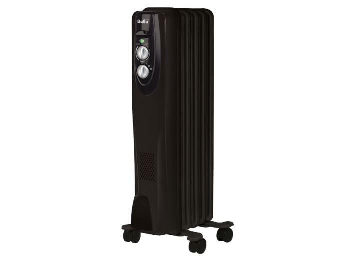 Масляный радиатор Ballu BOH/CL-05BRN black - цена, заказать Серия Classiс Black